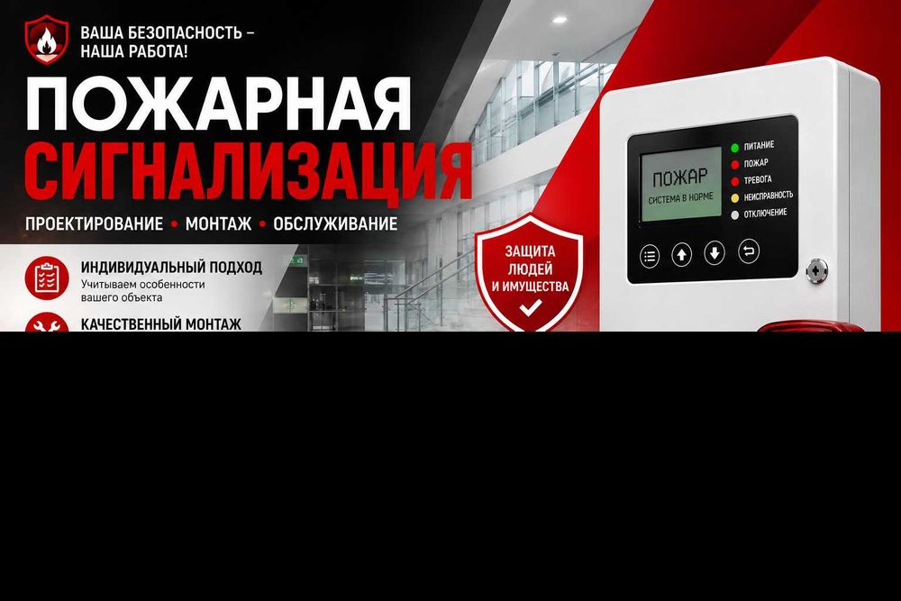 Пожарная сигнализация монтаж ёнғин сигнализацияси сервис 24/7