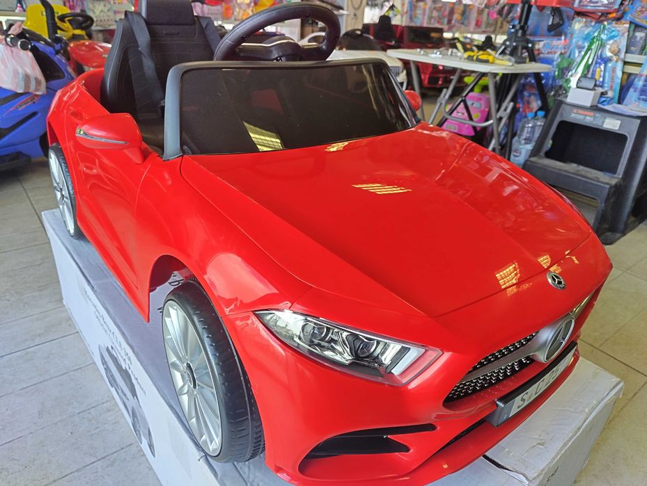 MERCEDES-BENZ 12V Акумулаторна кола CLS 350 червен