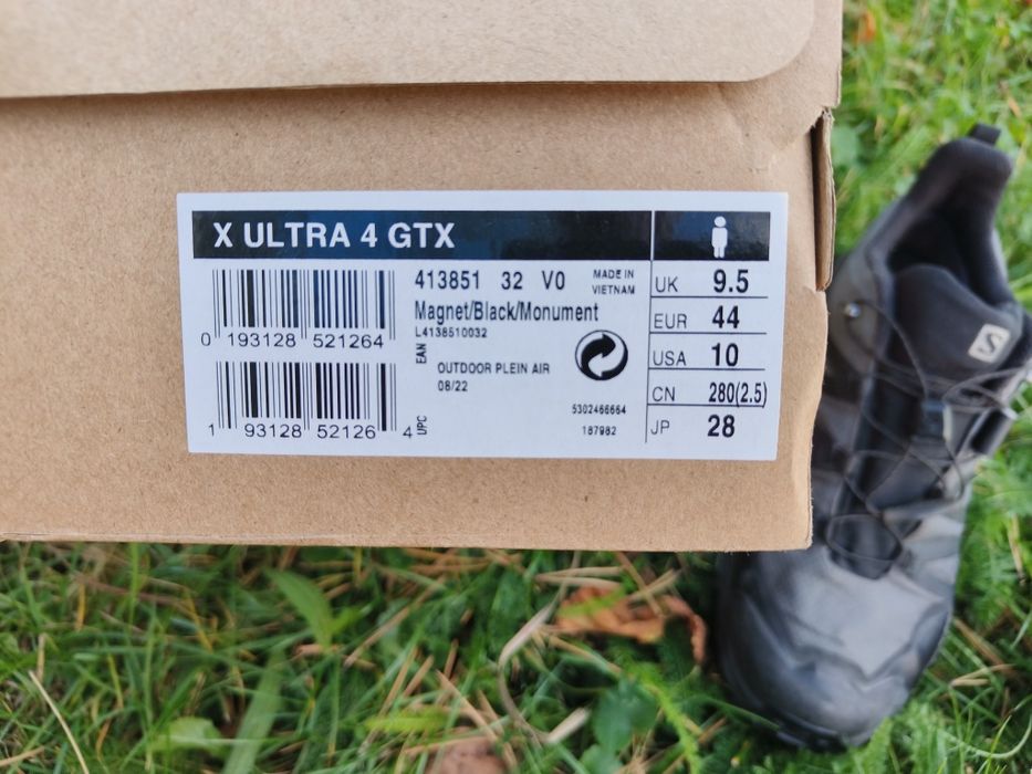 Salomon X Ultra 4 GTX ghete pentru drumeție, bărbați 44