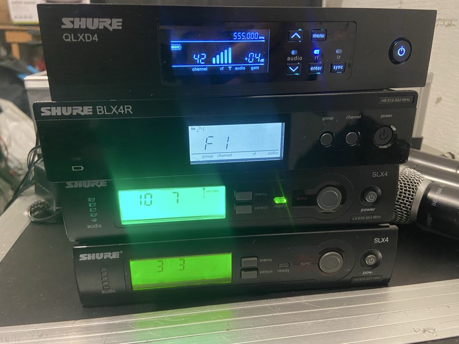 Microfoane shure slx Qlx blx