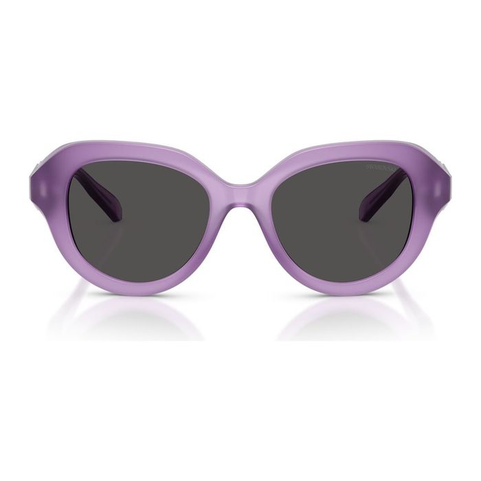 Swarovski SK6037 107587 Milky Lilac - Women's Sunglasses 50mm