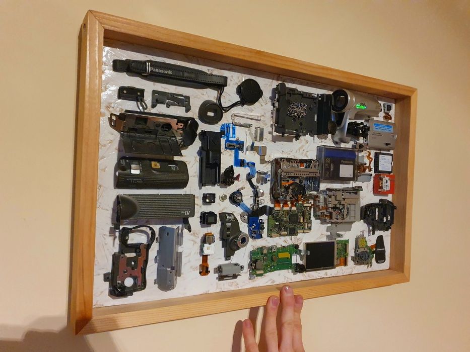 Tablou camera video mecanizat