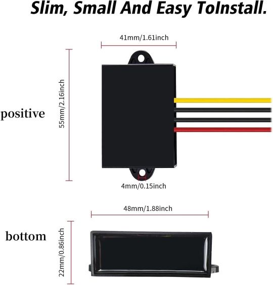 Convertorul EKYLIN DC 5V la DC 12V