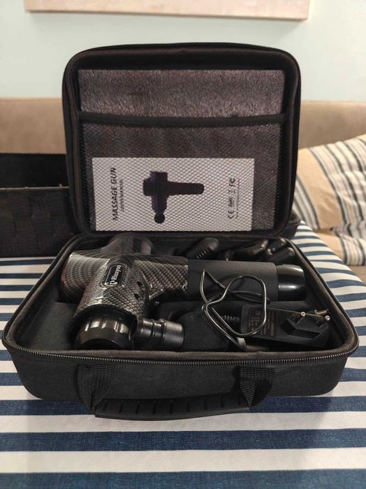 Полупрофесионален Масажор | 16.8V | Карбоново Покритие