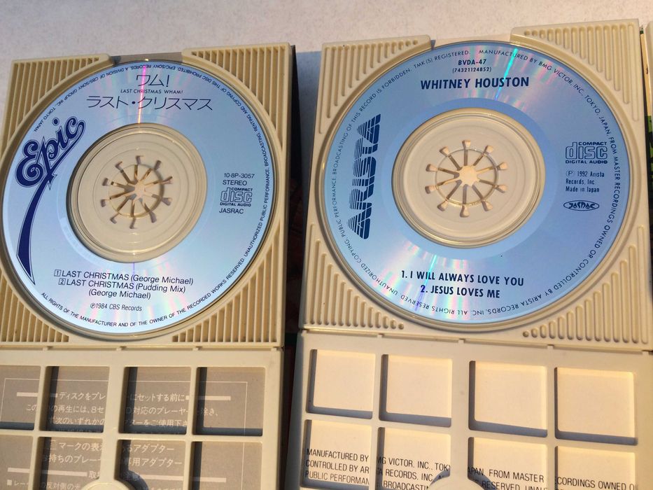 CD Muzica Whitney Houston, George Michael, B Mountain compact disc 8cm