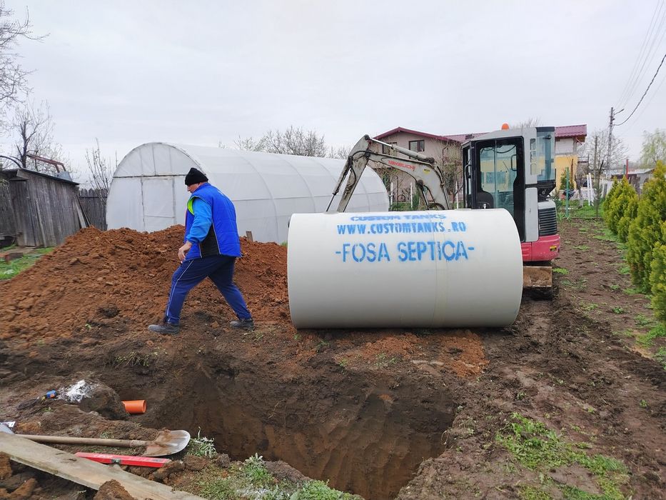 Fose septice ecologice, vând și montez