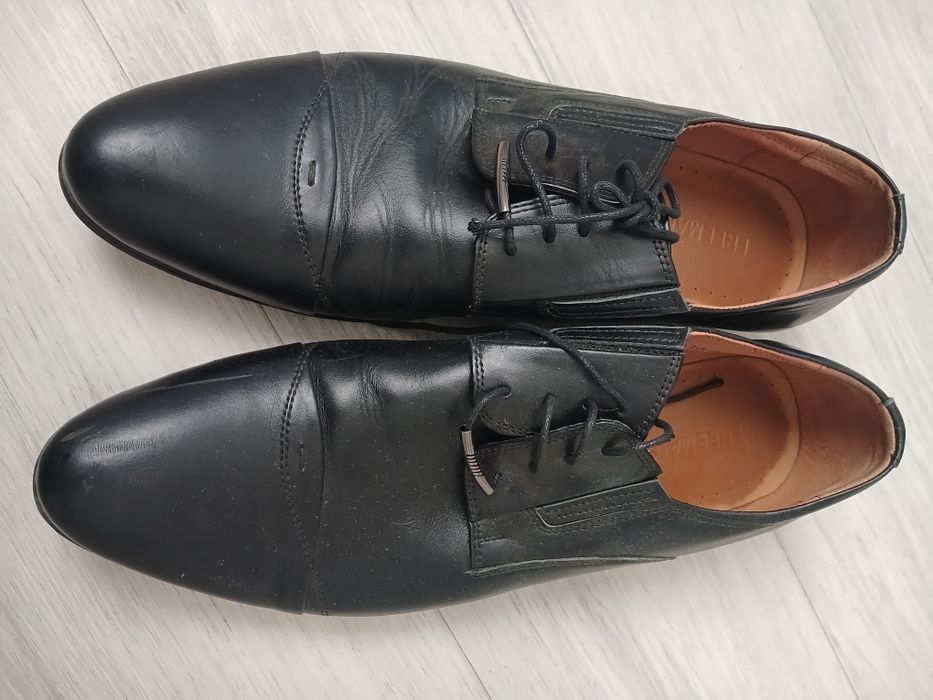 Мужские кожаные туфли