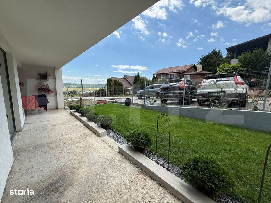 Apartament 3 camere, 68 mp, curte 135 mp, zona Rond Pacurari