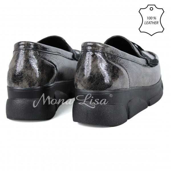 Дамски обувки естествена кожа. Обувани 2 пъти.