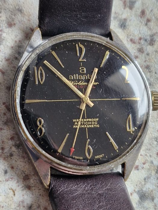 Ceas Atlantic Worldmaster  17 jewels