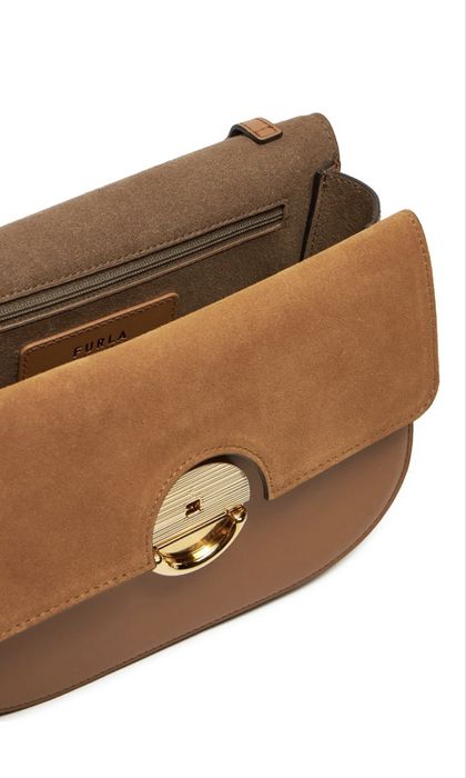 Дамска чанта Furla Sfera Borsa A Tracolla S Vaniglia