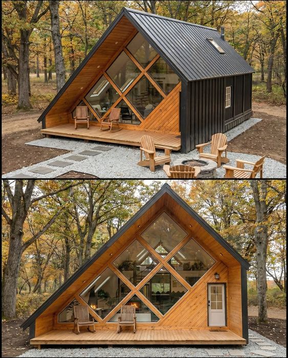 Acoperișuri,A frame, foișoare, magazii din lemn uscat