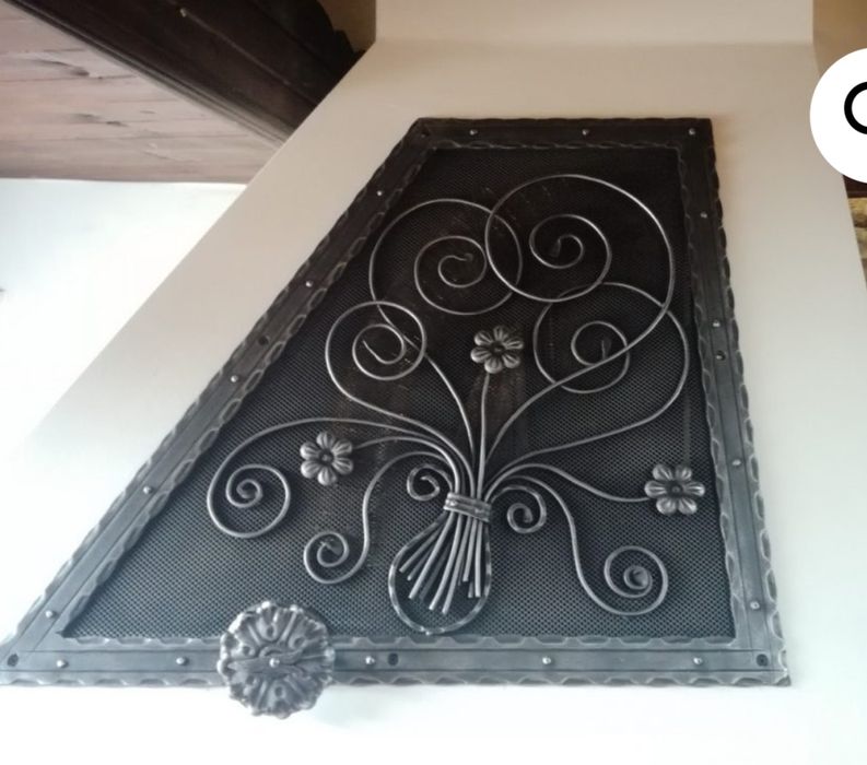 Декоративни решетки за камини, горещ въздух