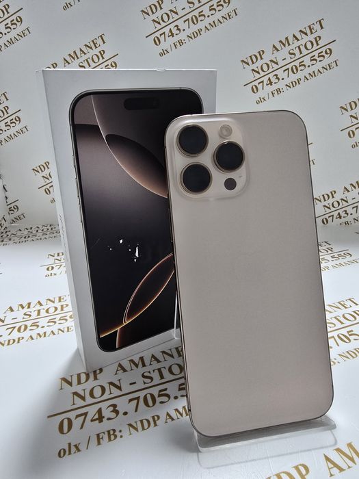 NDP Amanet Buzoieni 16 Margeanului Iphone 16 Pro Max ( 49419)