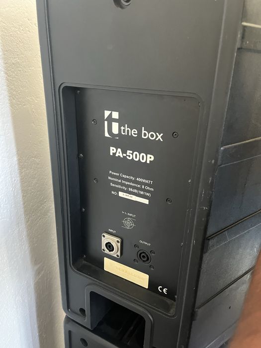 Vind boxe pasive si mixer activ