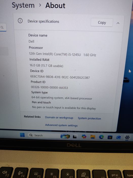Hope Amanet P8 Dell Latitude 5430 i5-1245U 16GB RAM  Stocare 512 SSD Intel HD Graphics