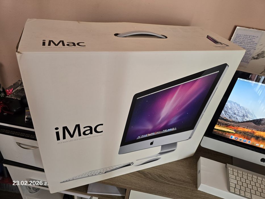 Apple iMac 2009 – Като НОВ | 1TB | Пълен комплект с кутия и аксесоари