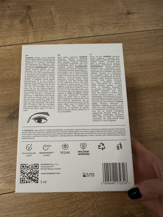 Illa Brow - ser pentru sprancene