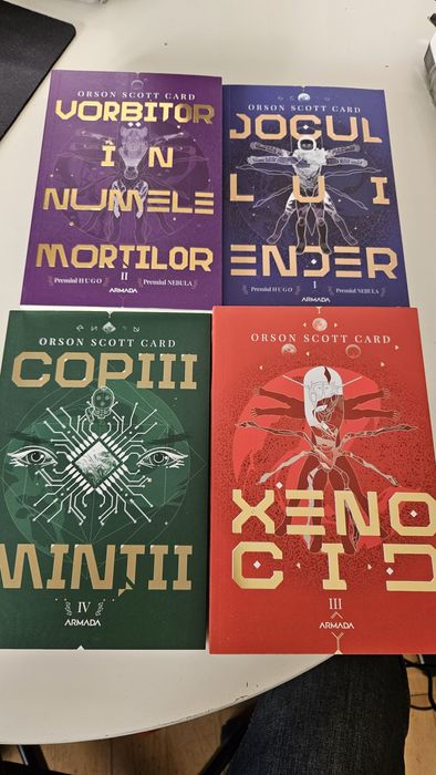 Pachet JOCUL LUI ENDER 4 vol.
de Orson Scott Card