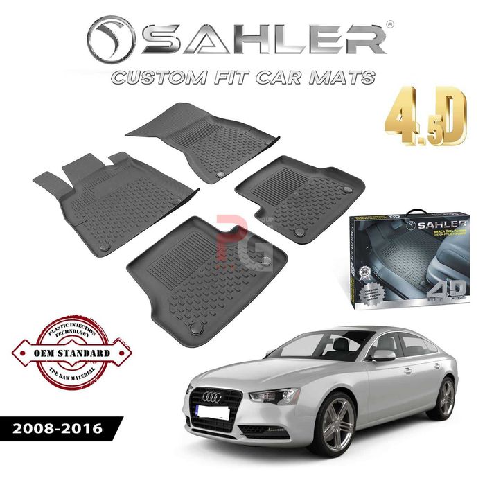 Гумени стелки за Audi A5 / АУДИ А5 / 2008-2016