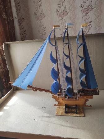 Макет корабля ручной работы