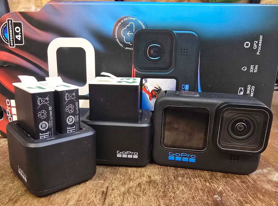 GO PRO HERO 10 Black  с 5 БАТЕРИЙ!!!