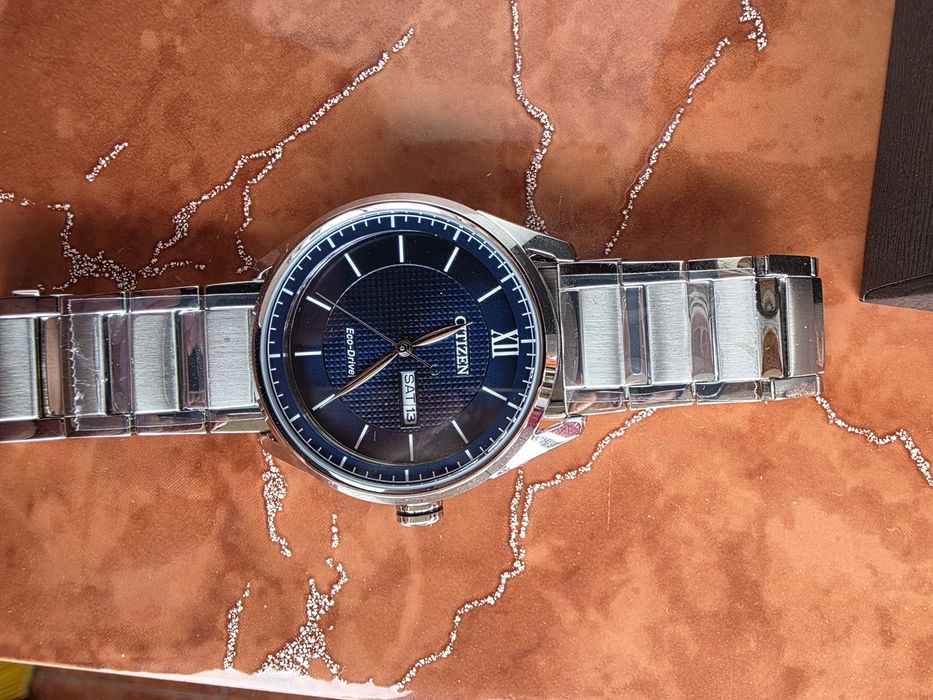 Citizen Ceas Bărbați 40mm Automat Cu Brățară Argintie Din Oțel Inoxidabil