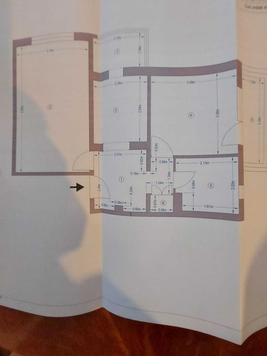 Vand apartament 2 camere, str. Termocentralei (vizavi de Kaufland)