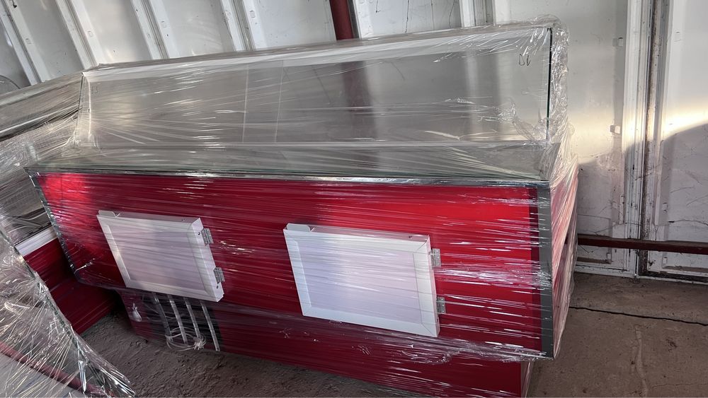 Vitrina frigorifica 200cm rosie