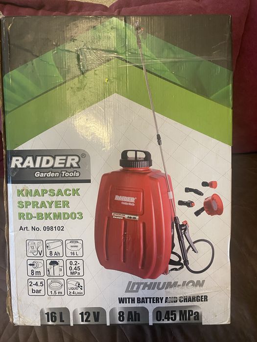 Okazie !!! Pompa de stropit electrica -RAIDER -NOU !