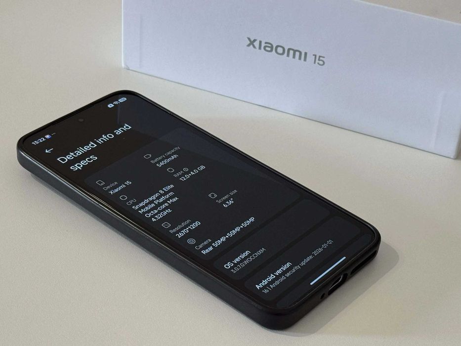 Бартер! Xiaomi 15 Black (Черен)