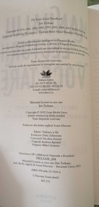 Manualul lecturii cu voce tare