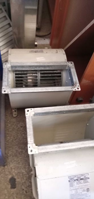 Продавам центробежни вентилатори за дърводелски аспирации, бояд.камери