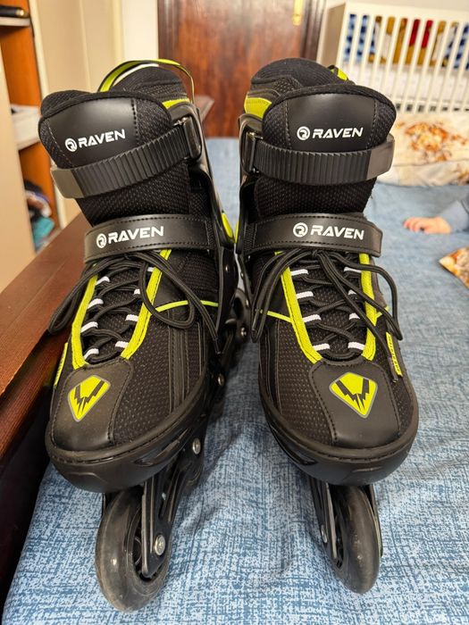 Role Raven Pulse Negru/Galben mărime reglabila 40-43