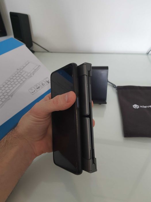 Tastatură portabilă pliabilă Bluetooth iClever BK08 cu touchpad - NOUA