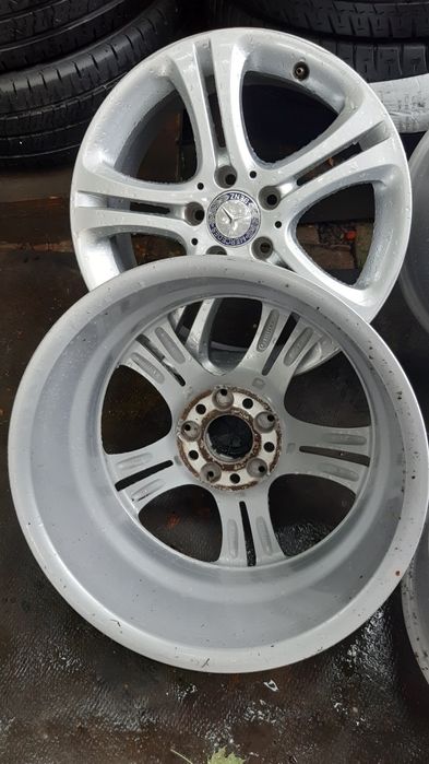 Set 4 jante aliaj r17 Mercedes 5x112 Volkswagen preț fix 1100 lei setu