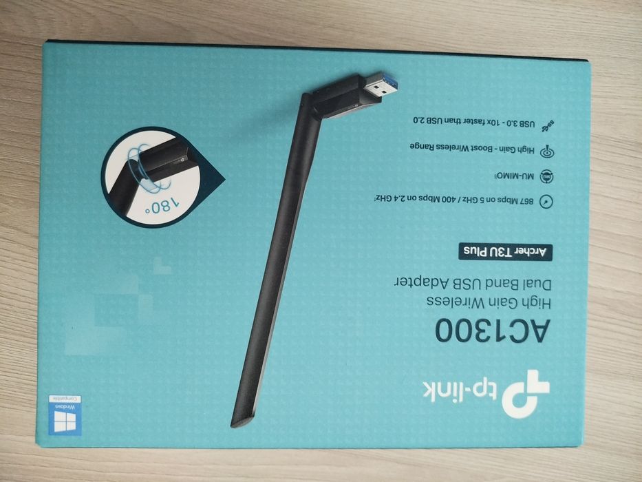 Wi-fi адаптер tp-link AC1300 Archer T3U plus