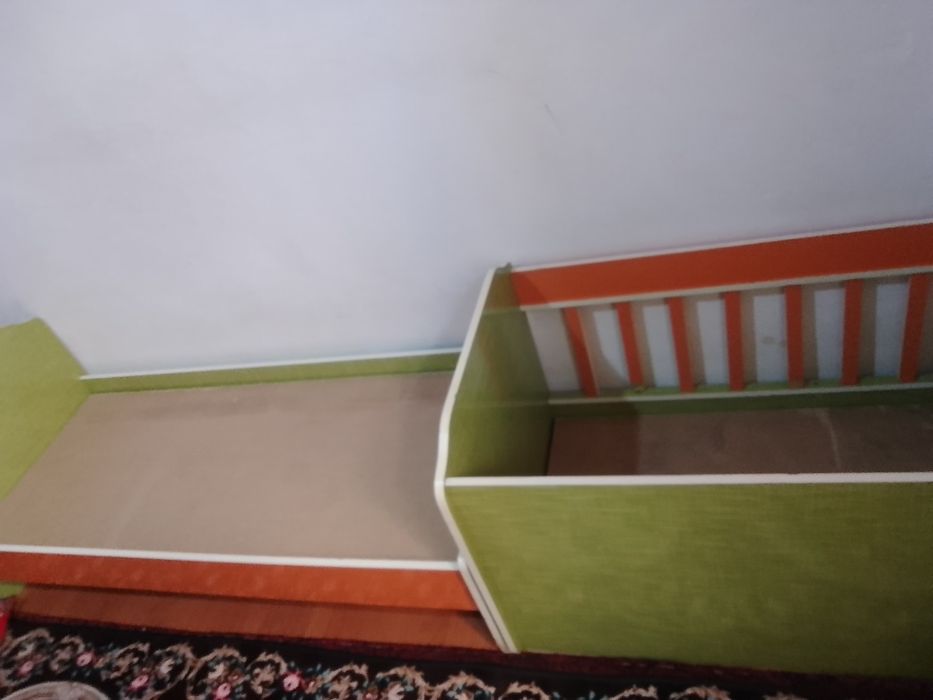 Детский шкаф диван тумба манеж комплект