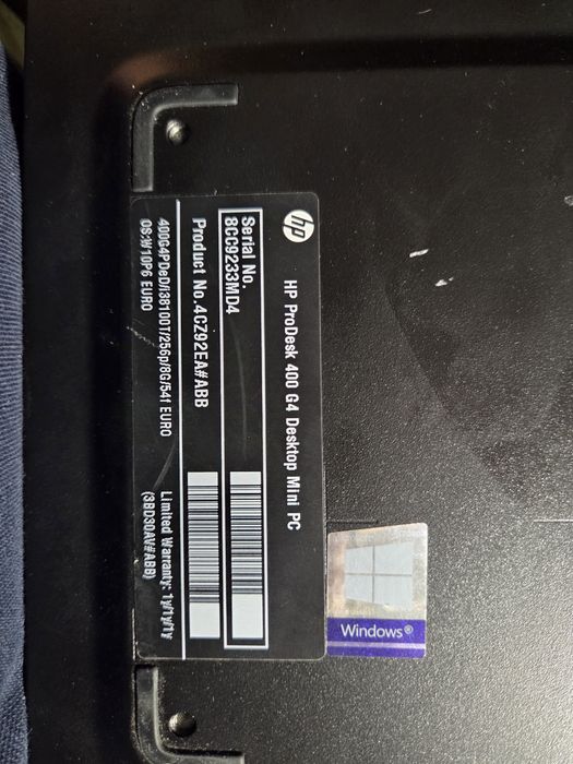 Промоция!!! Лот 6 броя мини pc, 4бр hp prodesk и 2бр Lenovo think cent