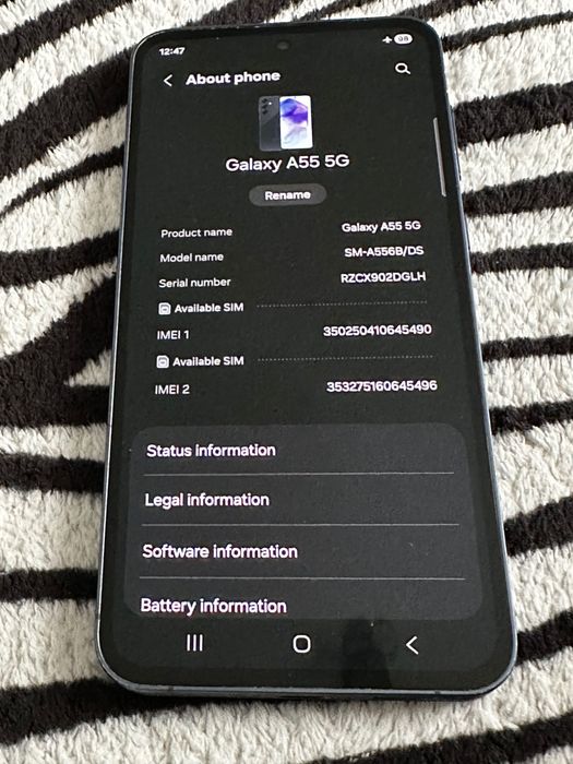 5GSamsung Galaxy A55