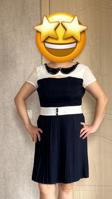 Платье с необычным фасоном