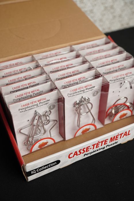 Головоломки металлические