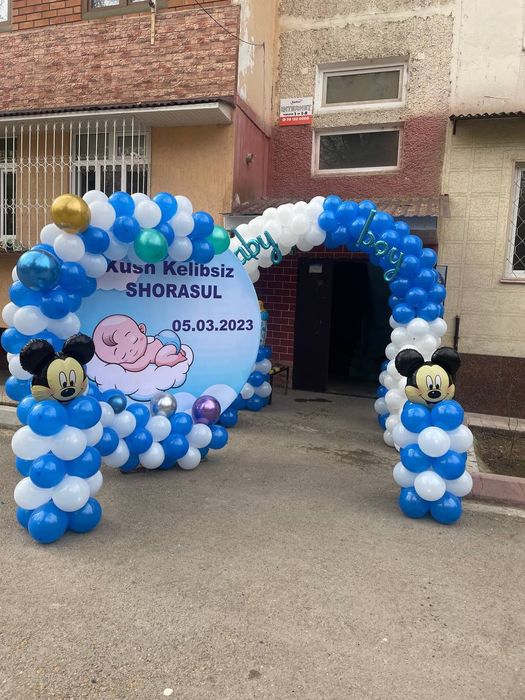 500.000 Sharli oformileniya afarmileniya / оформление шарами