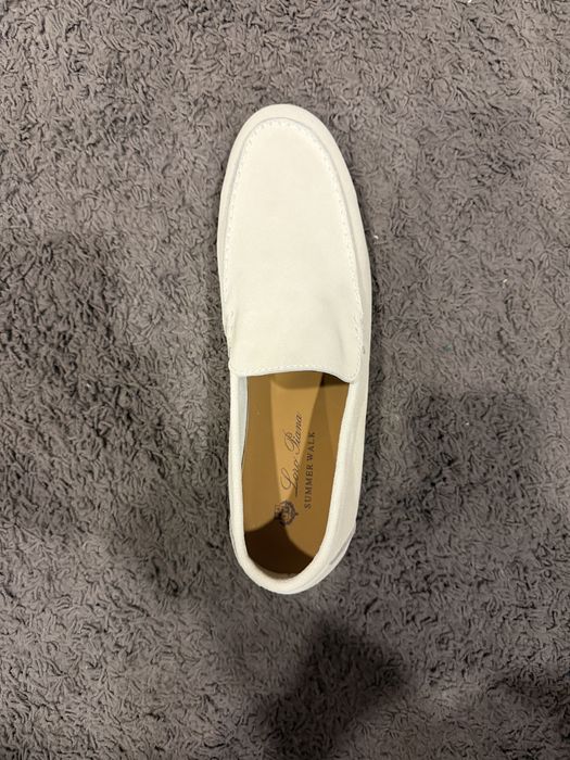 Loro piana summer walks кремаво бели