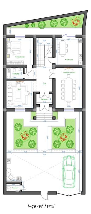 Паркент тумани Красногорский шахарчасида 37 сотили ер участкалари соти