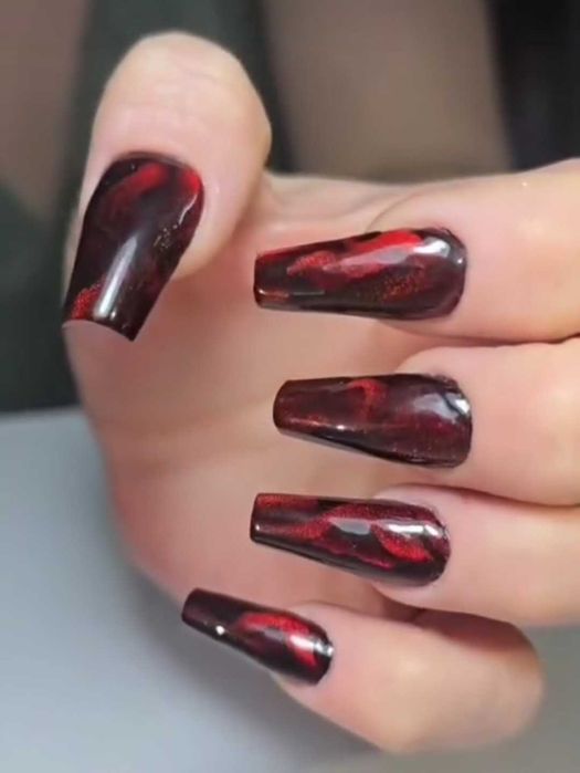 Маникюр наращивание