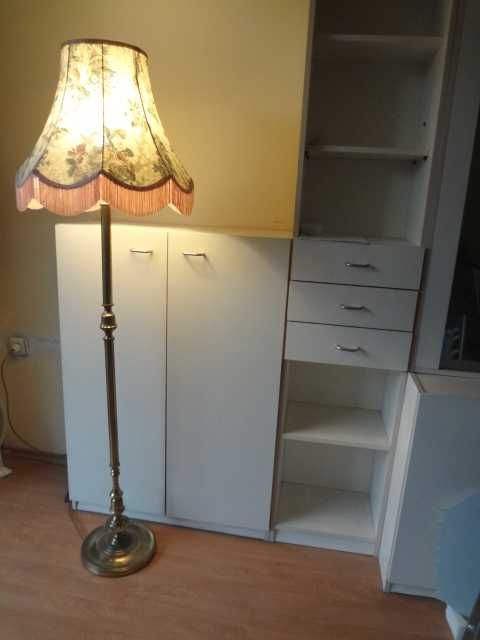 Лампион от Германия със стойка от месинг