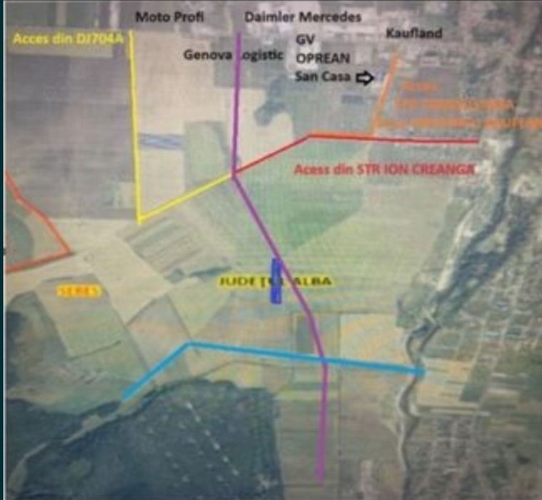 Vand teren extravilan Sebes