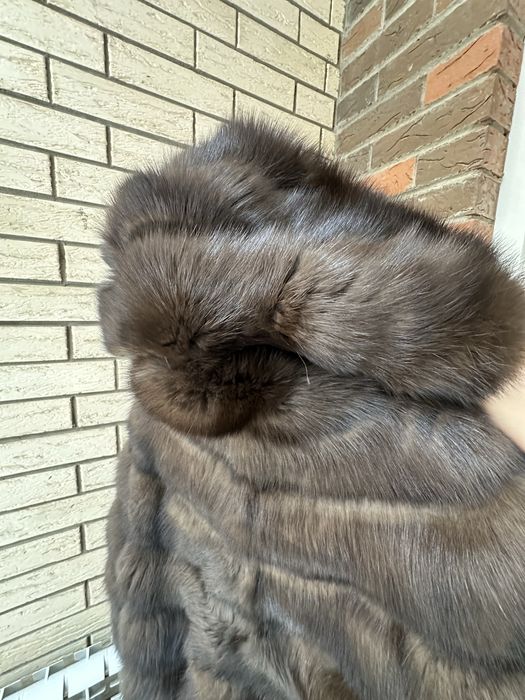 Шуба из баргузинского соболя