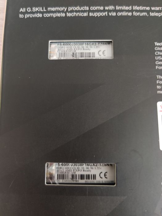 G.skill Trident Z5 Neo RGB 32gb (2x16gb) DDR5 6000Mhz